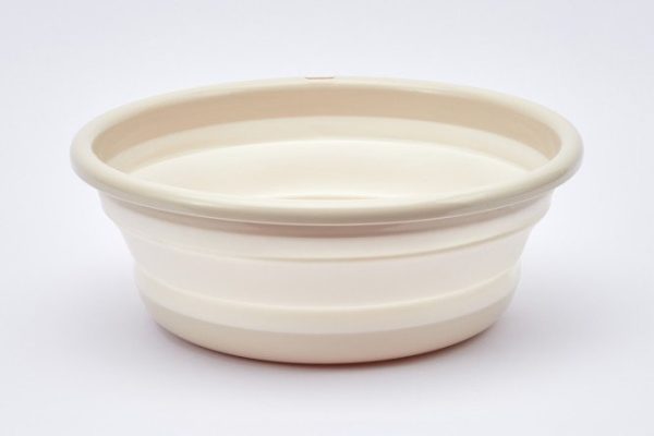 Folding basin MITTE Folding 9 l, beige