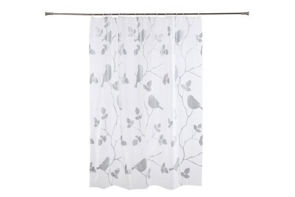 Bathroom curtain Birds PEVA, 180x180 cm