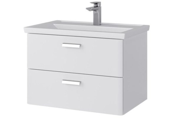 Hanging cabinet Sanstar Gretta 328.1-1.5.1. 65.8 cm, frame color white, facade white