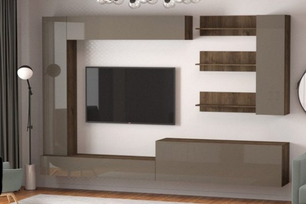 Furniture set Studio No. 6 oak expressive/latte