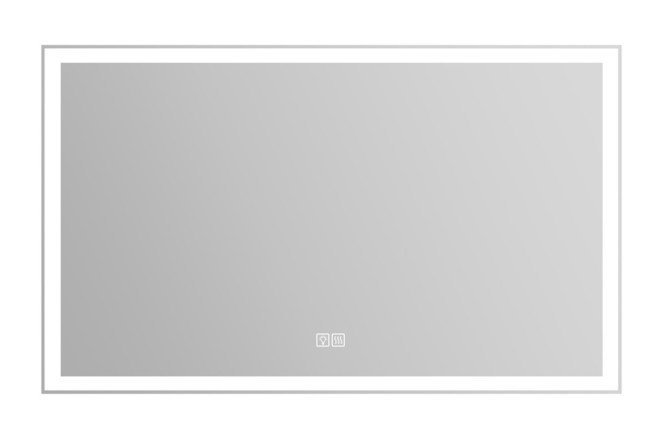 Illuminated mirror SPC-GRT-1000-600-LED-TCH-WARM heated 100x60x3 cm