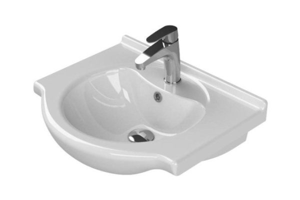 Washbasin Nil 55 066000-u-01 Wall-hung, 55x18x47 cm