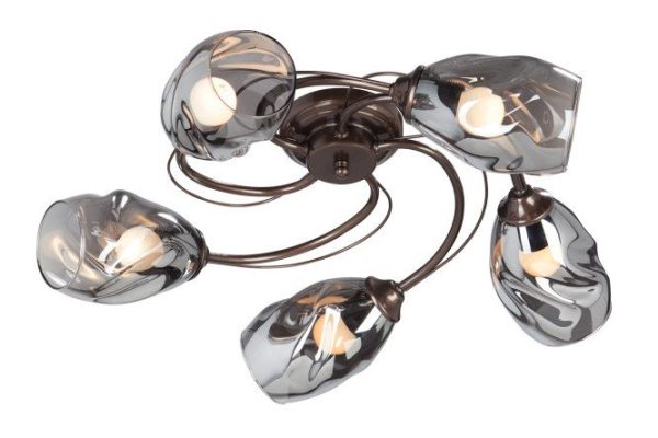 Chandelier VITALUCE V4937-7/5PL 15 sq.m., 55x19x55 cm, E27