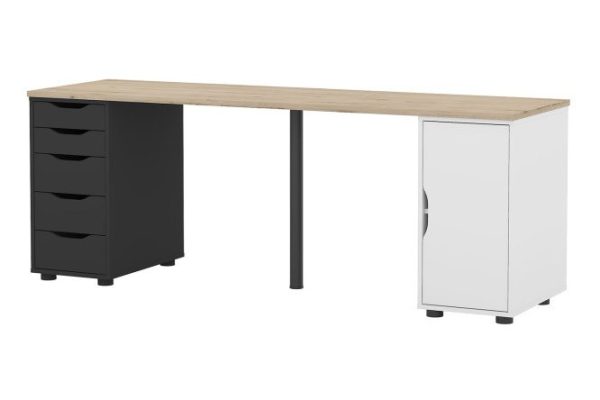 Desk Alexys 200 cm with 2 tables