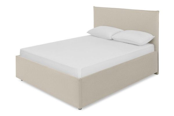Megan bed with lifting mechanism, beige 180x200 cm