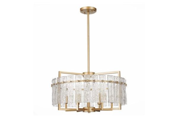 Hanging chandelier ST LUCE Mira 18 sq.m., 60x82x60 cm, E14