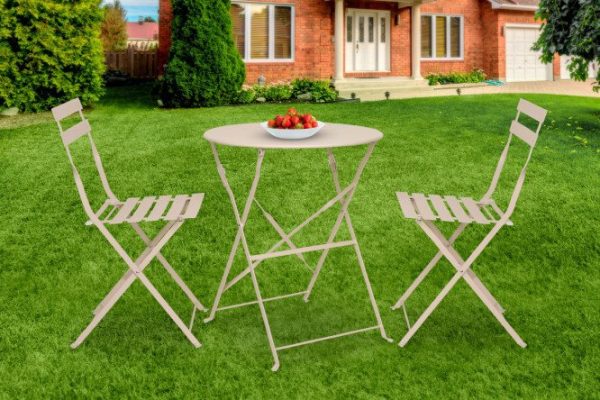 Garden furniture set Hall Irving color Beige