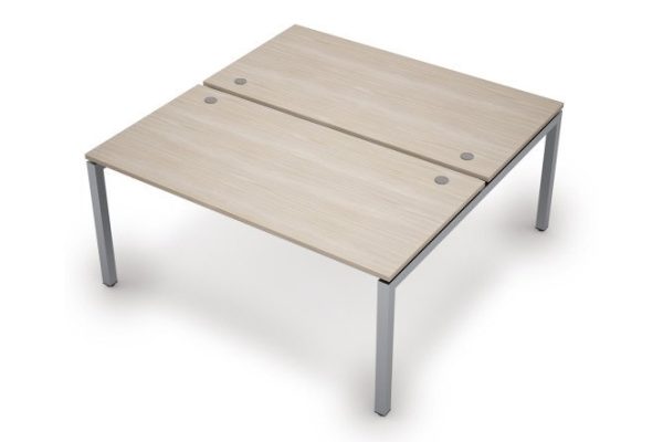Bench system for 2 workstations Avance 160x75x163.5 cm