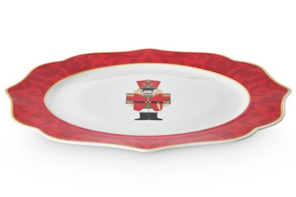 Dinner plate Nutcracker Porcelain