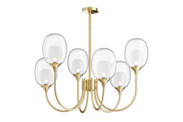 Hanging lamp MAYTONI Aura 30 sq.m., 95x85x95 cm, E14