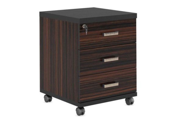 Rolling cabinet Omega-Turino-Milano with 3 drawers 45x58.5x47.2 cm