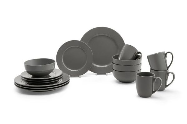 EVIO Ocean Rock dinner set for 4 persons, 16 pcs., Porcelain