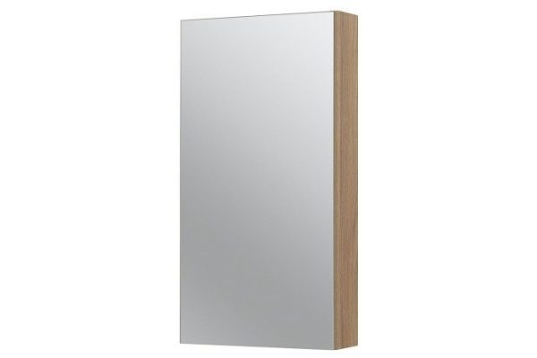 Mirror wall cabinet RUNO Lada 00-00001193 Wall hung, 40x65x12 cm, Universal