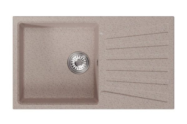 Inset sink with wing MIXLINE ML-GM20 551998 83x48x21 cm