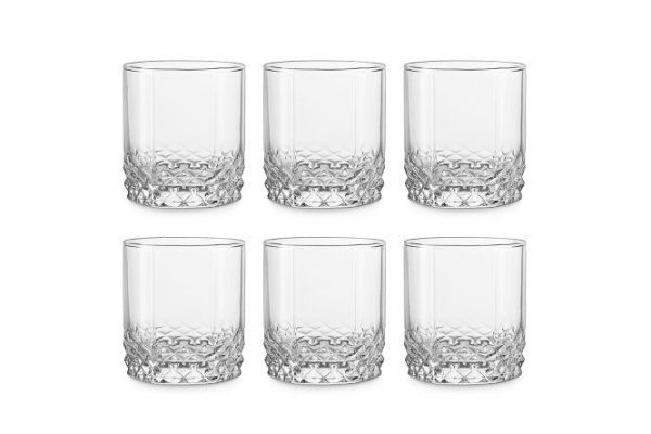 Set of glasses for whiskey Pasabahce Waltz 325 ml, Glass, 6 pcs.