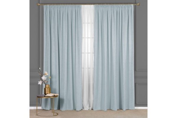 Curtain with Jules ribbon 220x270 cm, mint color