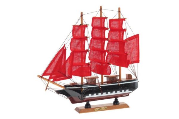 Decorative item Ship 32x32x6 cm