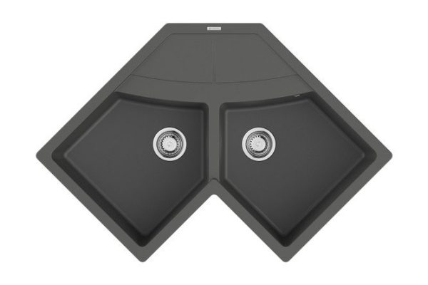 Inset sink OMOIKIRI Sumi 83C-PL 4993860 102.1x83x19 cm