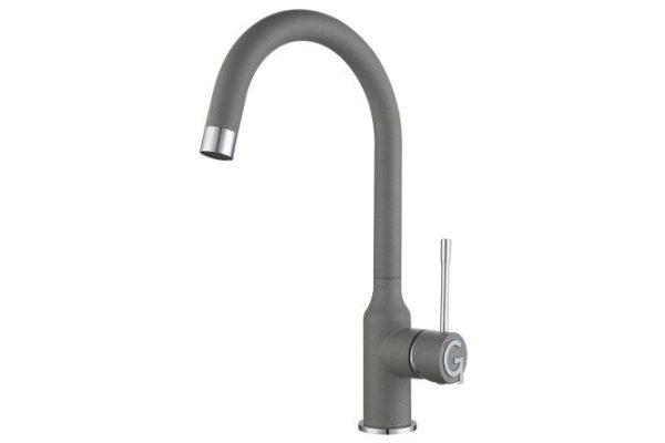 Kitchen mixer RIVELATO Garda 1923502 grigio cromo