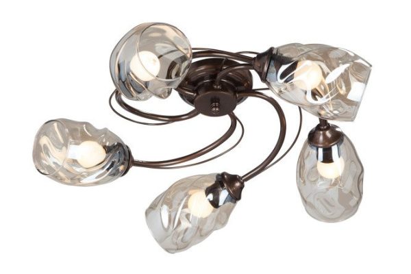 Chandelier VITALUCE V4927-7/5PL 15 sq.m., 55x19x55 cm, E27