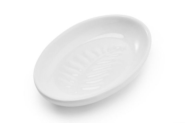 Soap dish EVIO Leaf Ceramic