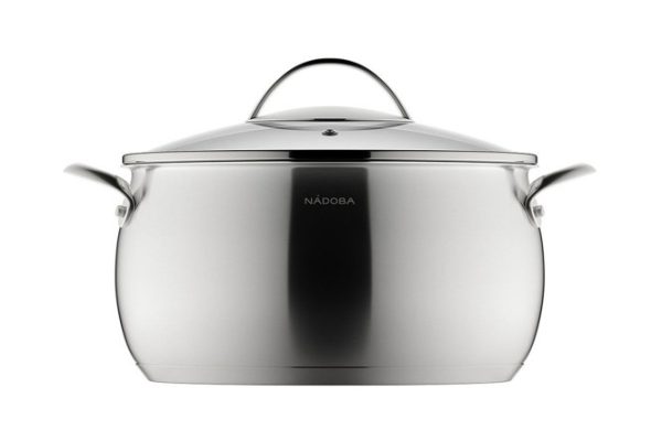Casserole with lid NADOBA Linda 5 l