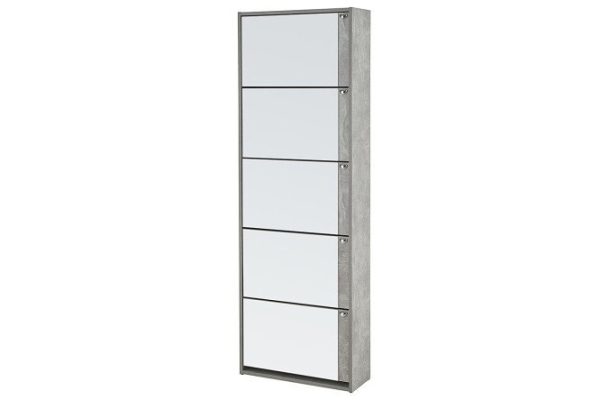 Shoe rack Kan-5 S 60.2x182.5x22.6 cm