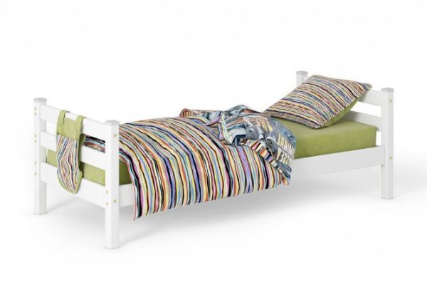 Children's bed Sonya 80x190 cm white