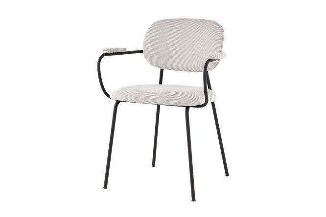 Carol chair with armrests 60.5x77x52 cm