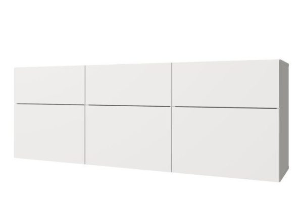 Cabinet 3 drawers and 3 doors Oscar 180x64 with closers