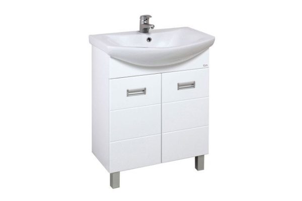 Floor stand ONIKA Baltika 106529 59.5 cm, frame color white, facade white