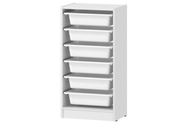 Alpha rack 46x90x30 cm, with containers