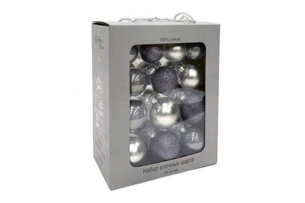 Set of Christmas balls 86782 26 pcs.