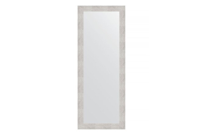 Wall mirror in a baguette frame EVOFORM BY 3112 silver rain 56x146 cm