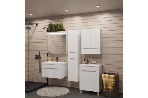 Bathroom furniture RUNO Parma 75 3 doors hanging