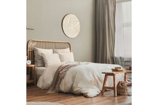 Naturel Percale sheet 150x215 cm, sleep 1.5