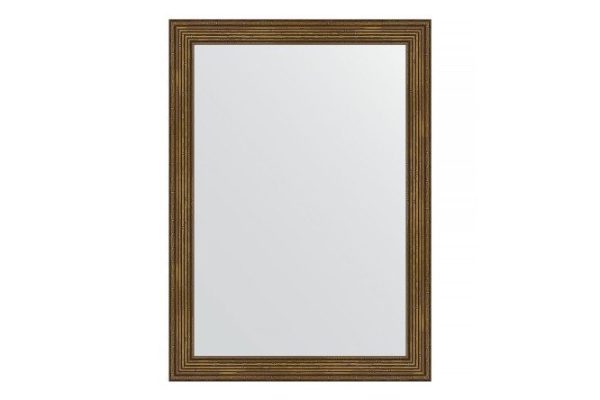 Wall mirror in a baguette frame EVOFORM dry reed 53x73 cm