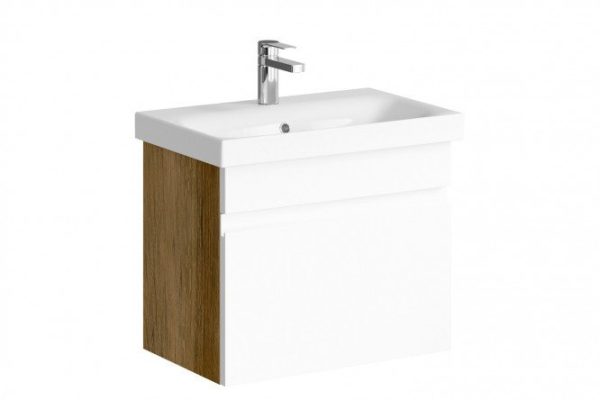 Hanging cabinet AQWELLA Smart 56 cm, Baltic oak color