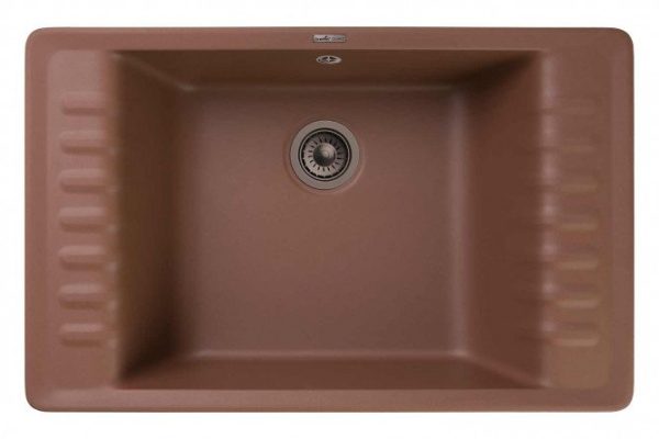Sink with drainer GRANFEST Quarz GF-ZW-71 76x48x17.8 cm