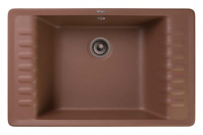 Sink with drainer GRANFEST Quarz GF-ZW-71 76x48x17.8 cm