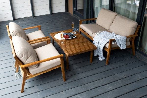 Acacia garden furniture set Mona