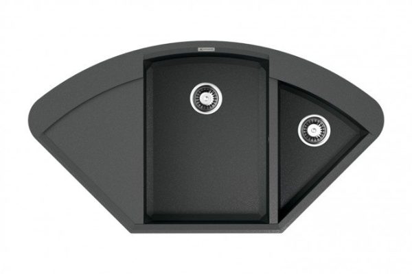 Inset sink with wing OMOIKIRI Sakaime 105C-PL 4993209, platinum 105x57.5x21 cm