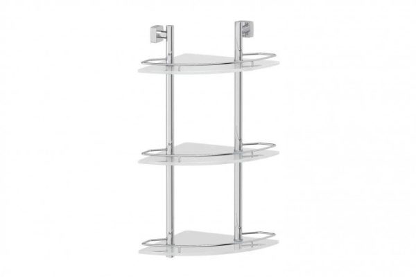 Corner shelf 3-tier FBS Esperado 27.6x61.8x27.6 cm