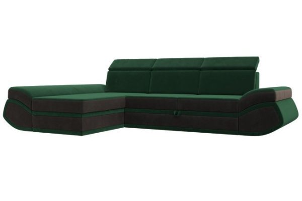 Corner sofa bed League 032 with left corner