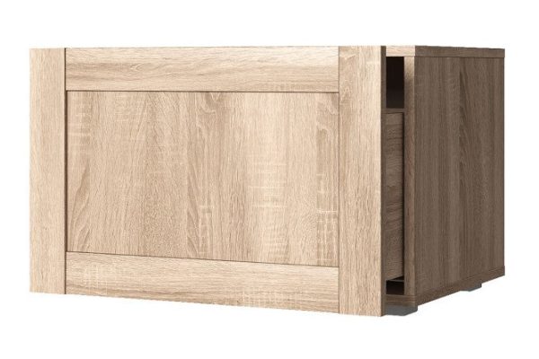 Cabinet with drawer Oscar Skagen 60x40 with door closer, Sonoma oak