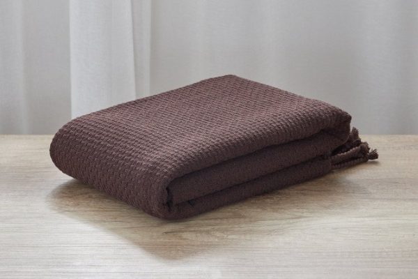 Blanket MICASA Cuadro Cotton, 200x220 cm
