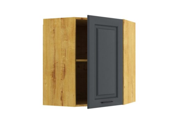 Marengo facade of corner wall cabinet 41.5x71.6 cm, Marengo color