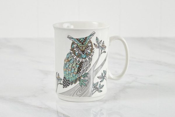 Home Style Owl mug 415 ml, Porcelain