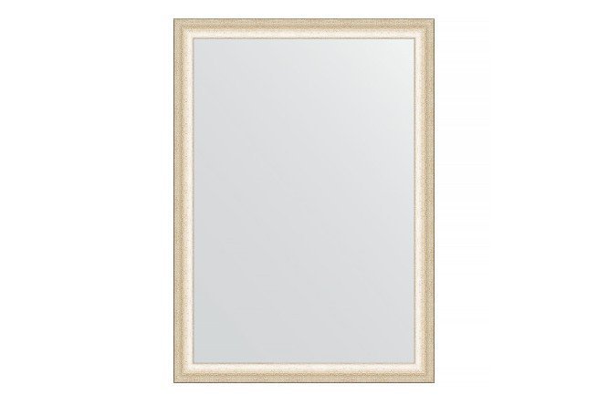 Wall mirror in a baguette frame EVOFORM antique silver 50x70 cm