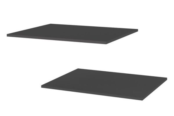 Set of shelves Oscar 71.8x1.6x57.6 cm, anthracite